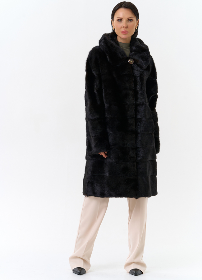 Шуба из норки модель № 29537 универмаг малина