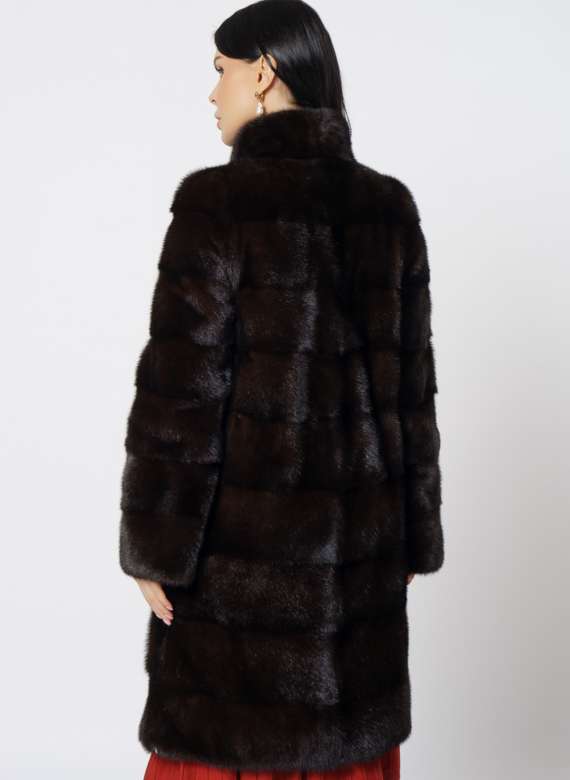 Шуба из норки