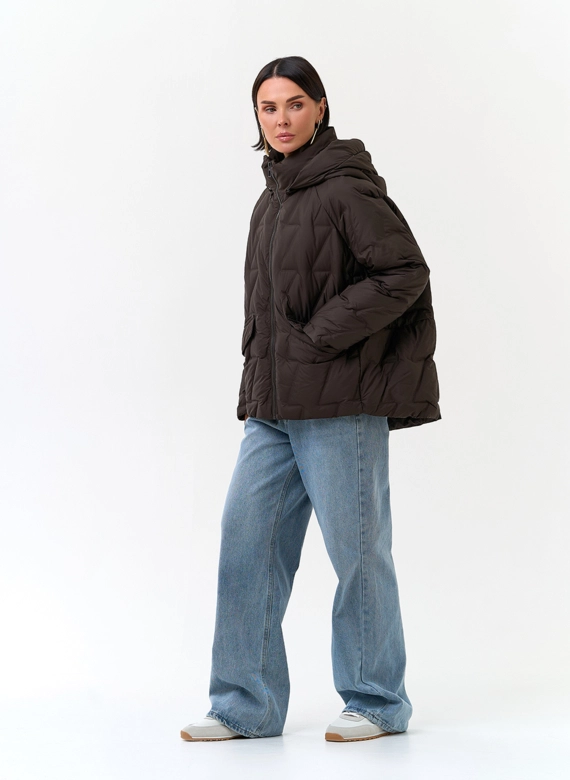 Женская куртка с капюшоном